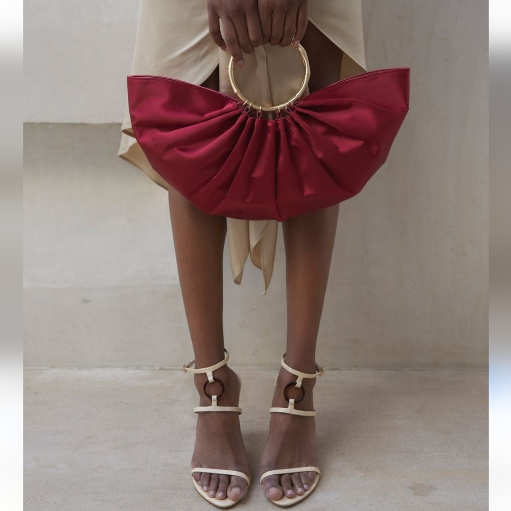 RARE Cult Gai Satin Banu Top handle bag